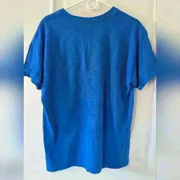 WORLD SERIES CHAMPS! BEST COAST Dodger Blue Heavy Duty T-Shirt Sizes Large - Picture 2 of 3